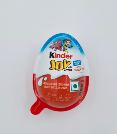 Kinder-JOY (Rich in milk with surprise)