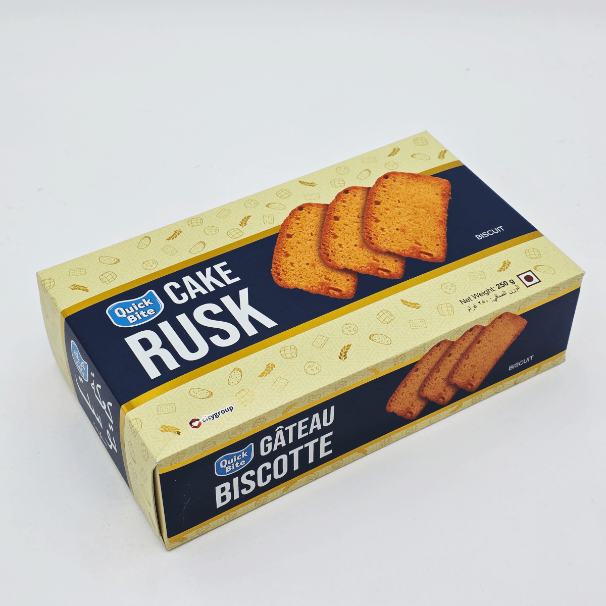 Quick Bite Cake Rusk Biscuit